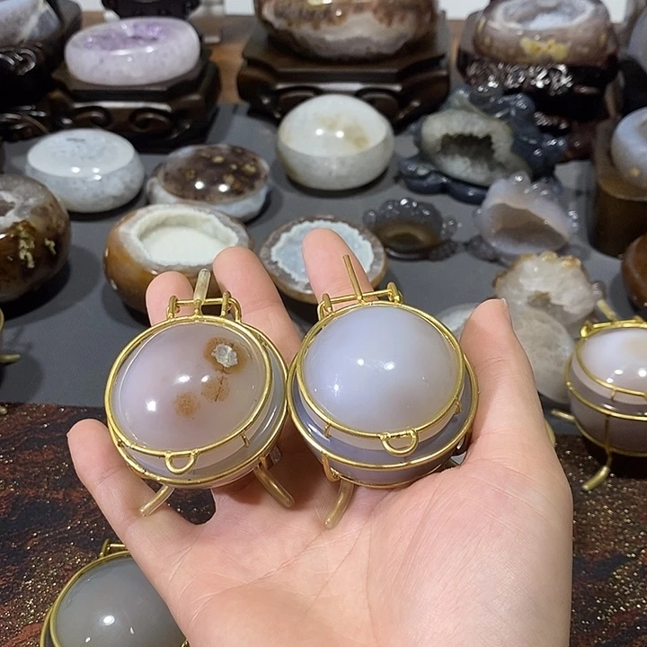 未镶嵌水晶摆件聚宝盆
