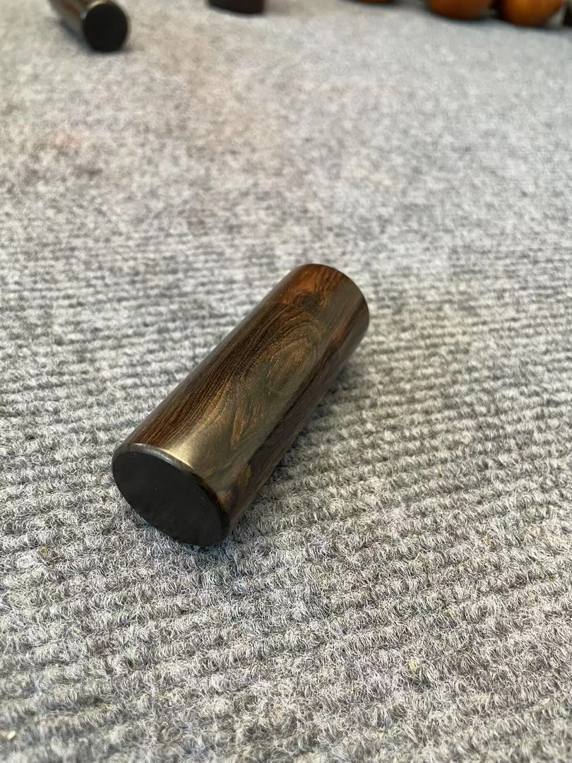 紫光檀便携牙签罐7.5/2.8厘米