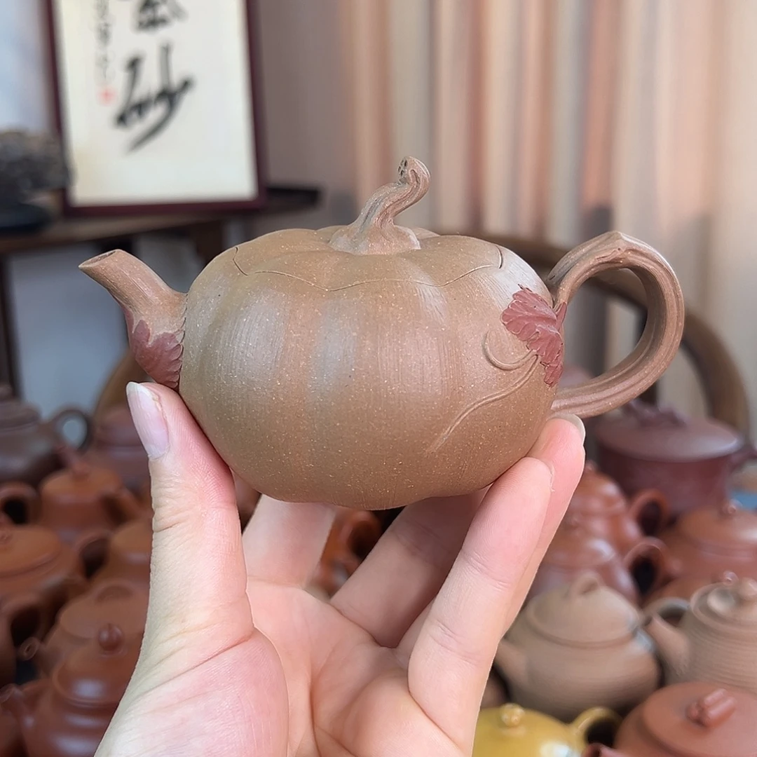 茶壶紫砂精品原矿南瓜 老段你 200cc