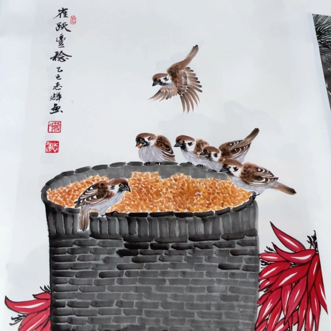 国画蒋志辉老师作品欣赏