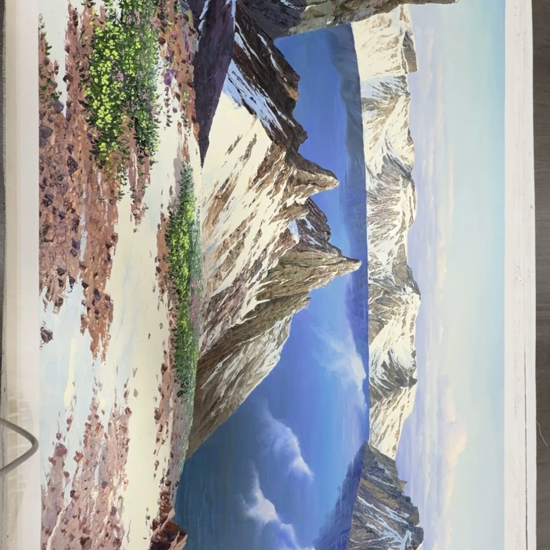 油画你在哪呢你现在