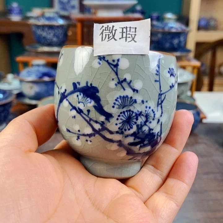 瓷片手工制作工艺精湛等