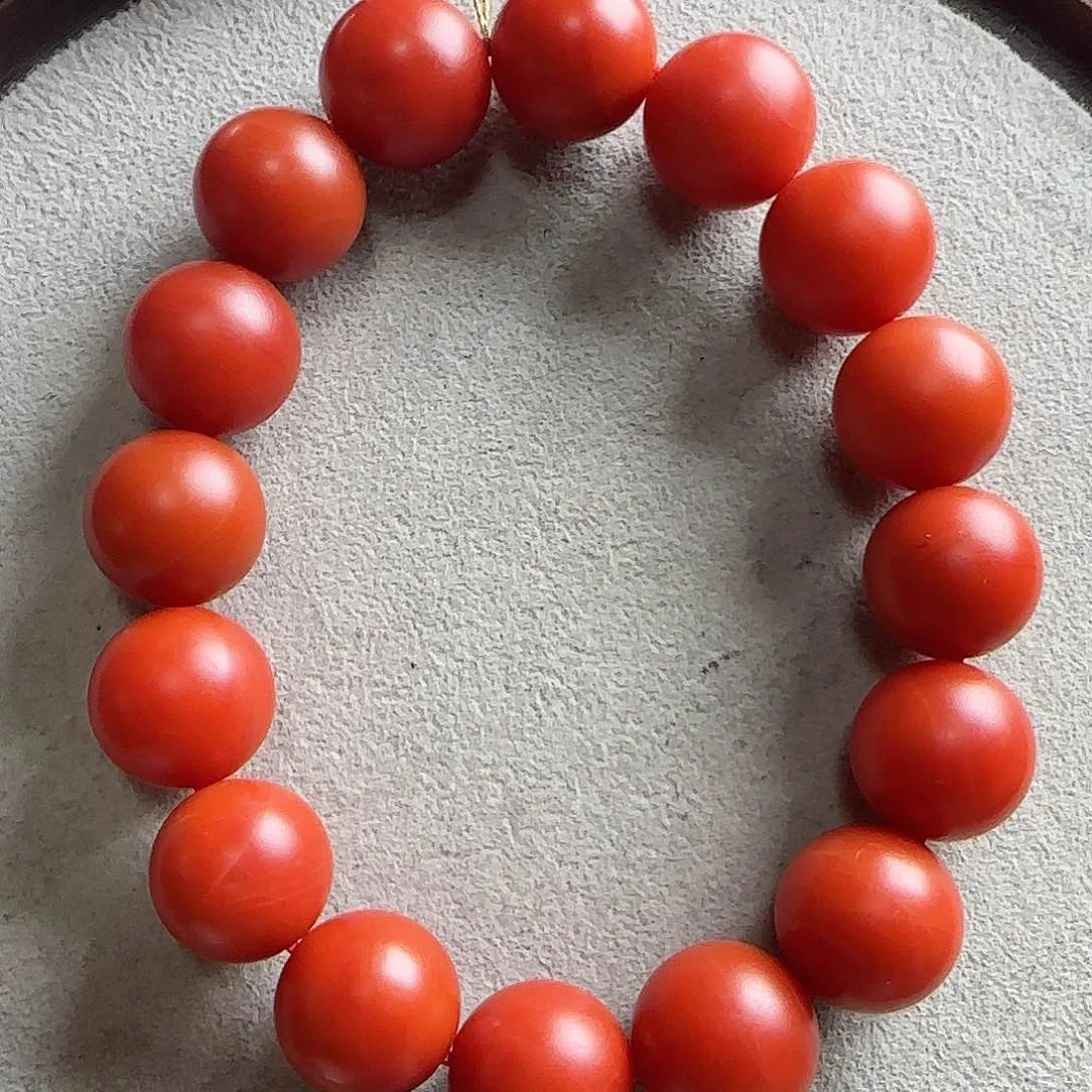 南红玛瑙手串未镶嵌