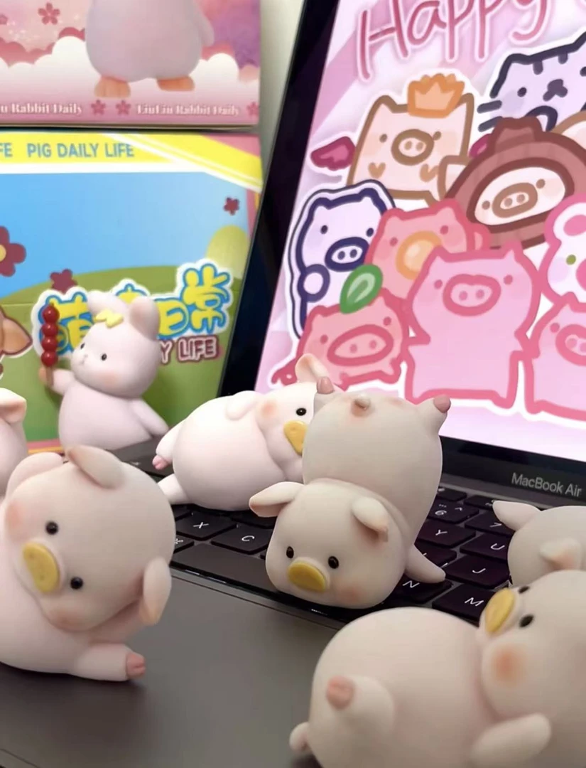 【萌猪日常-拆款式】萌猪日常系列_潮玩摆件盲盒