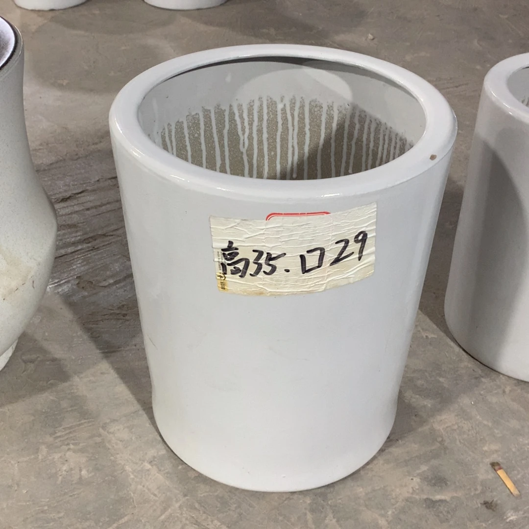 微瑕高温陶瓷花盆