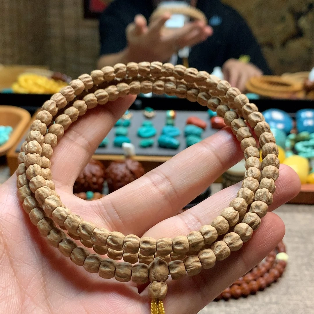 柏香籽/百香籽吊坠热振粉皮红油方块顺