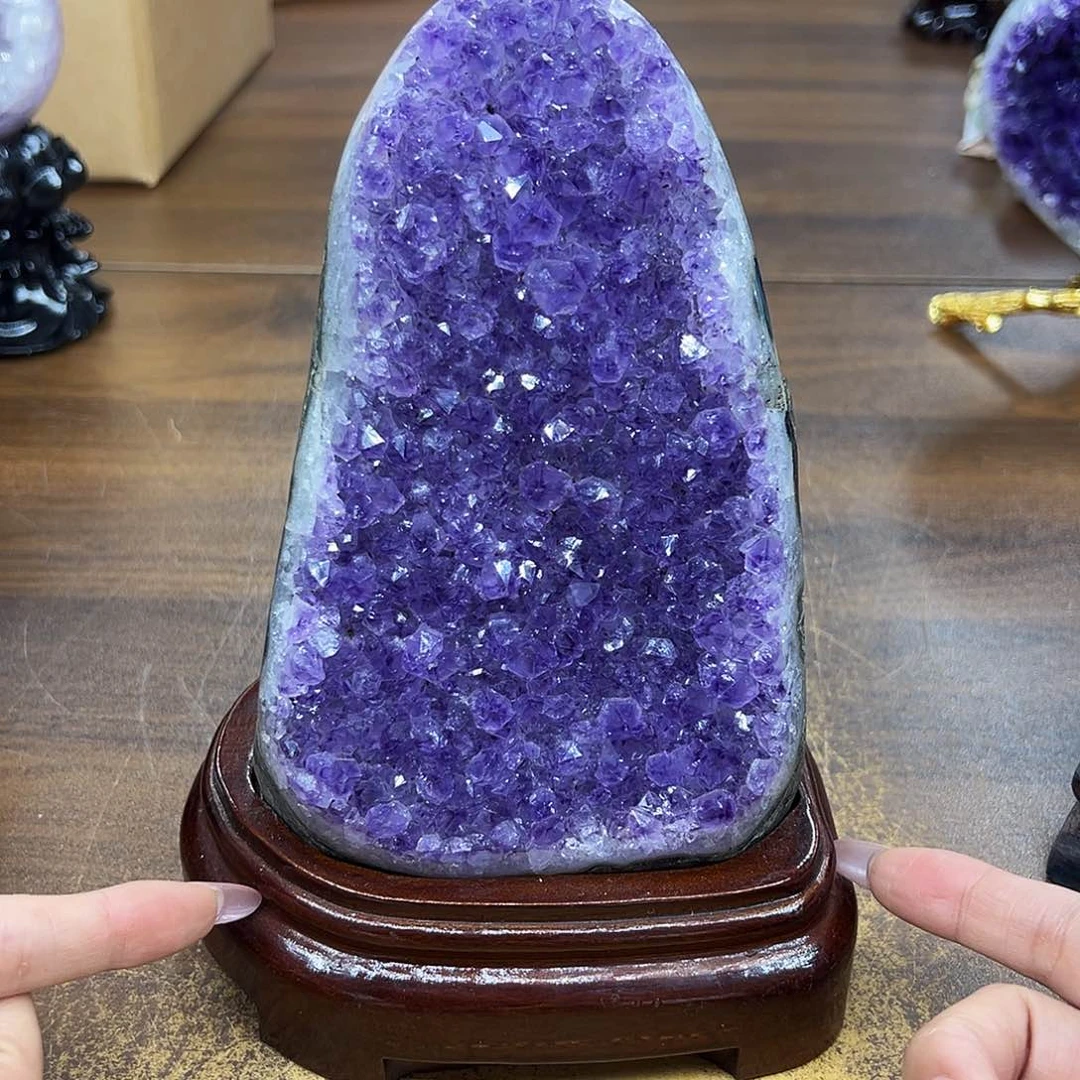 紫晶摆件未镶嵌福利