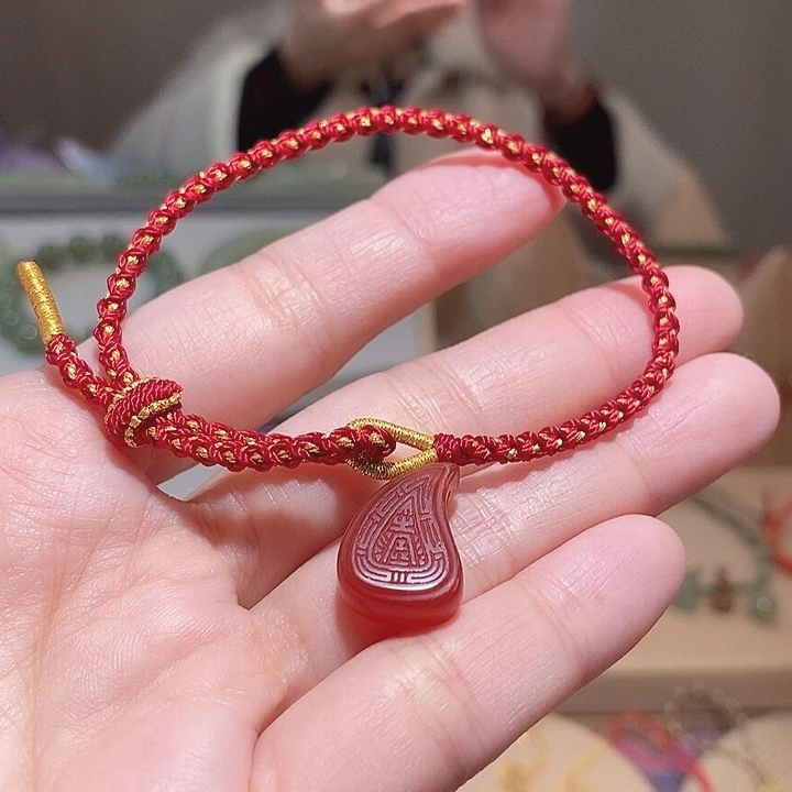 玛瑙/玉髓手绳未镶嵌