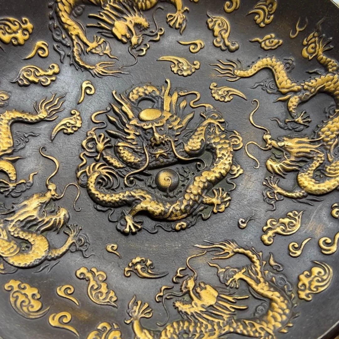 铜摆件欢迎欢迎你