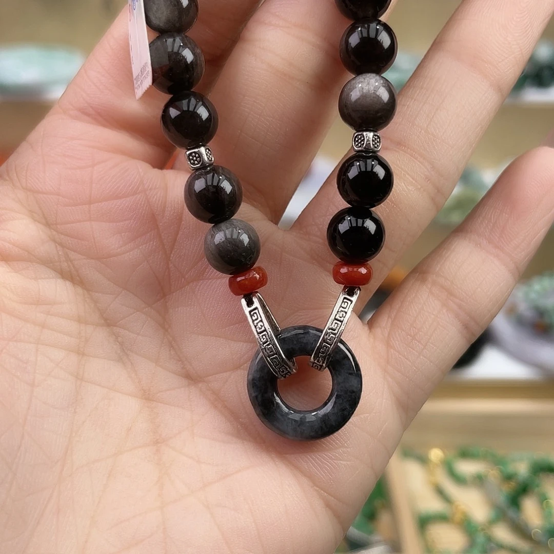 翡翠未镶嵌手链手链