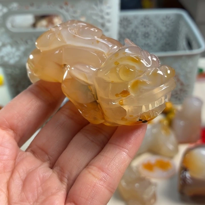 玛瑙/玉髓未镶嵌吊坠(不含链)