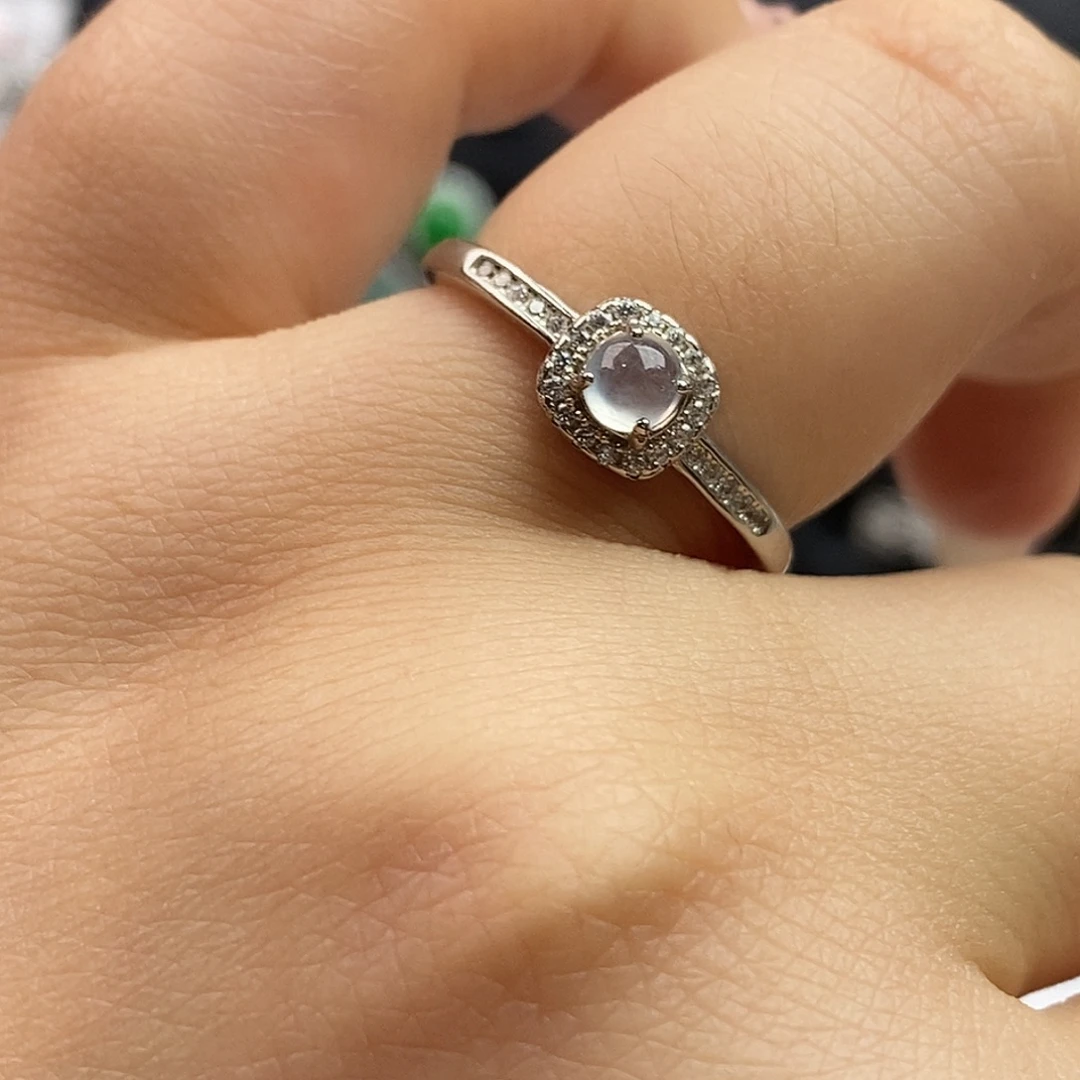 翡翠未镶嵌戒指翡翠