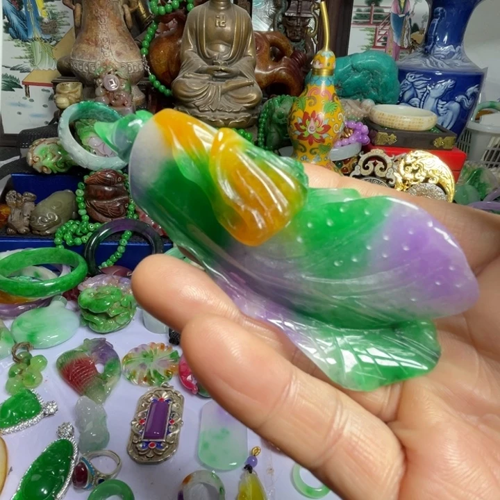 滴血莲花菩提把件