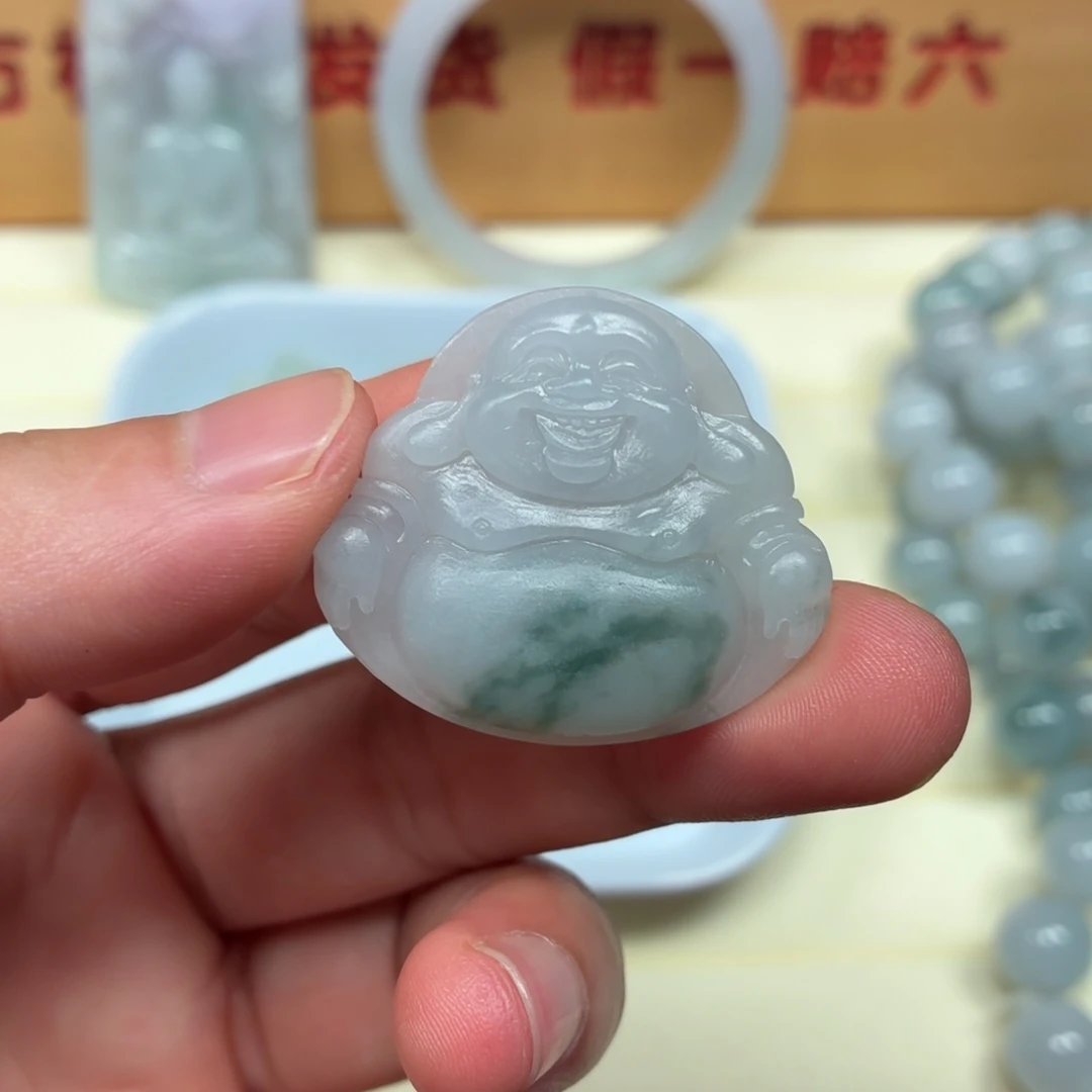 定制翡翠未镶嵌佛公
