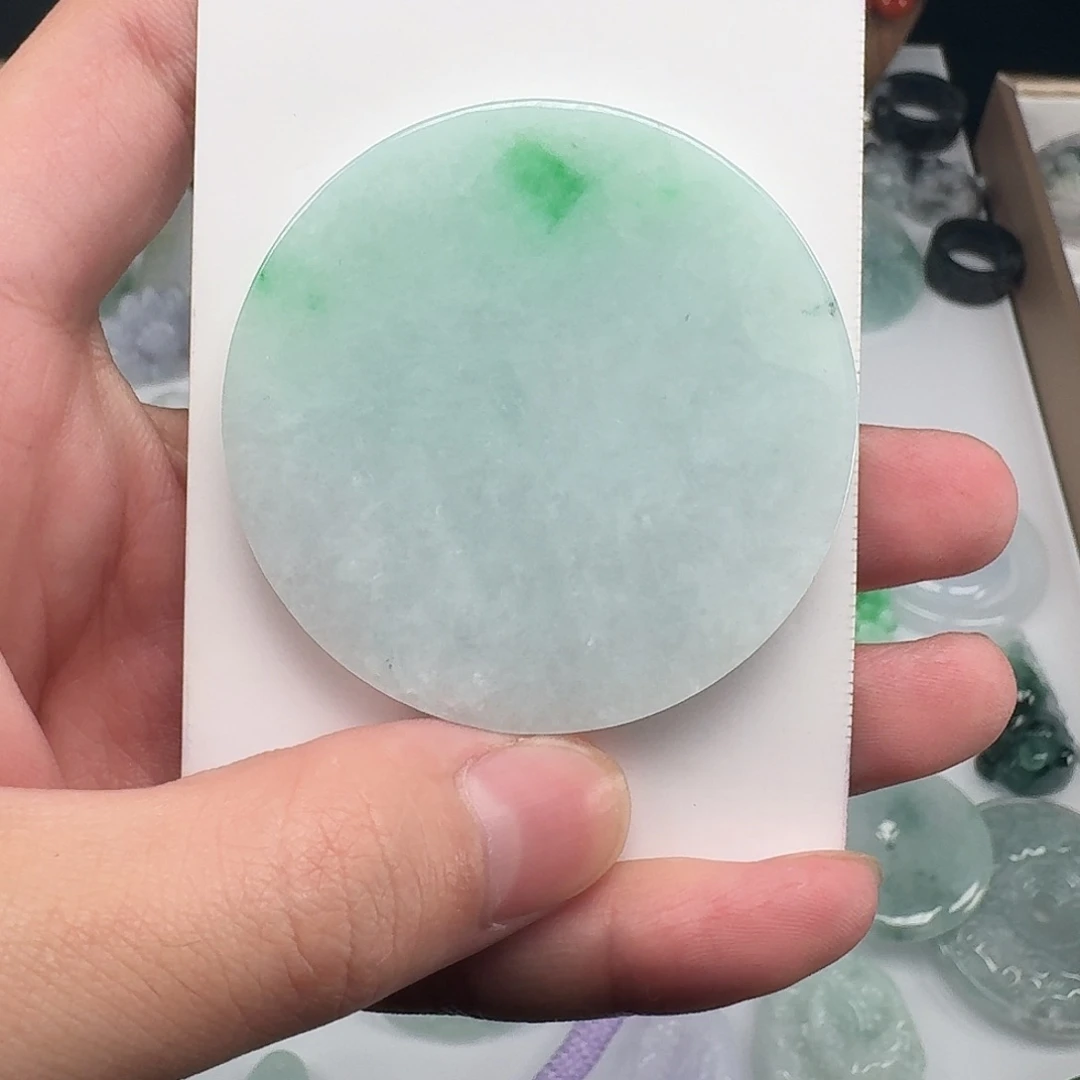 翡翠未镶嵌颈饰天然翡翠