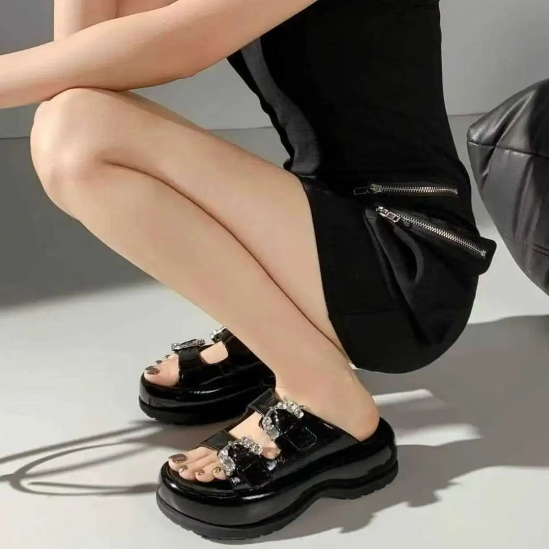 现货G4｜高端真皮羊里重工凉鞋女鞋｜半码拍小｜361-8