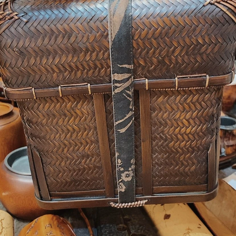 【闪购商品】佛*墙竹编收纳