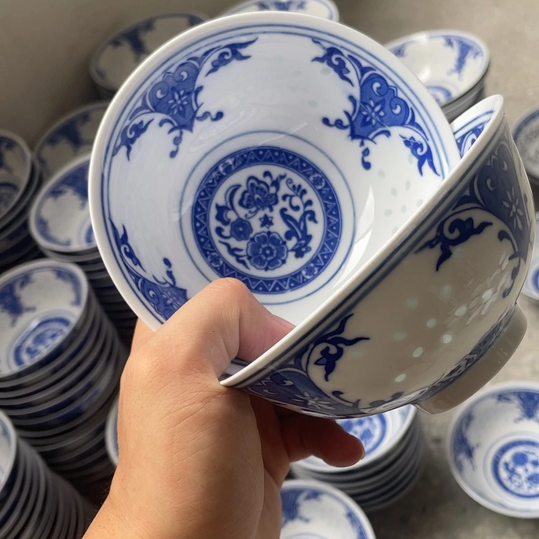 碗景德镇高温细白瓷餐具