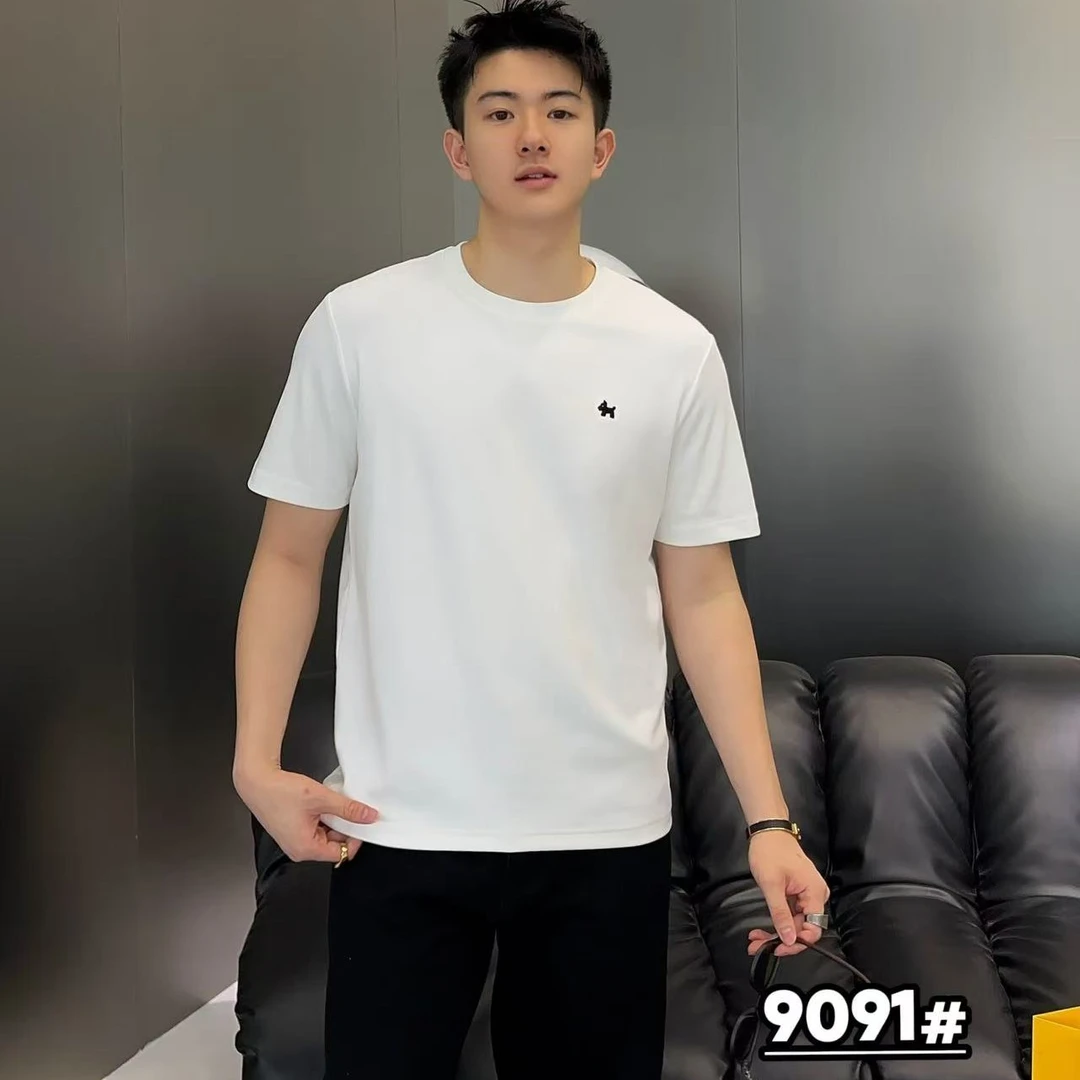 9091秋冬加厚男士透气T恤