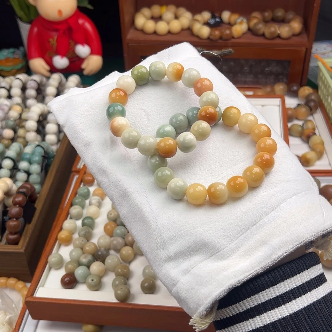 菩提根/象牙果手串曹**、定制两条卡14