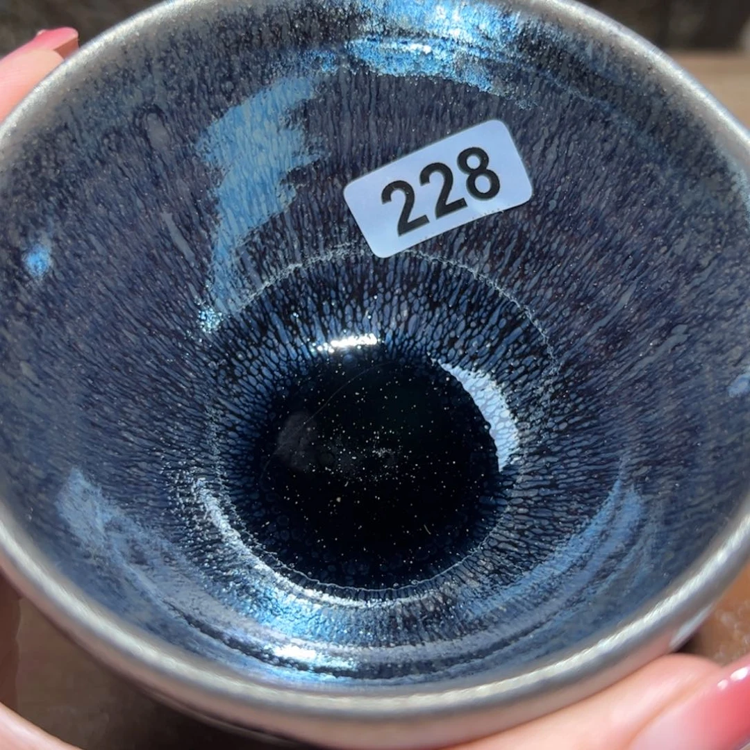 夏***天茶盏全手工原矿原釉建盏