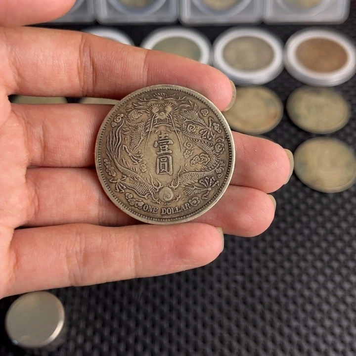 金属大头龙洋船洋工艺品