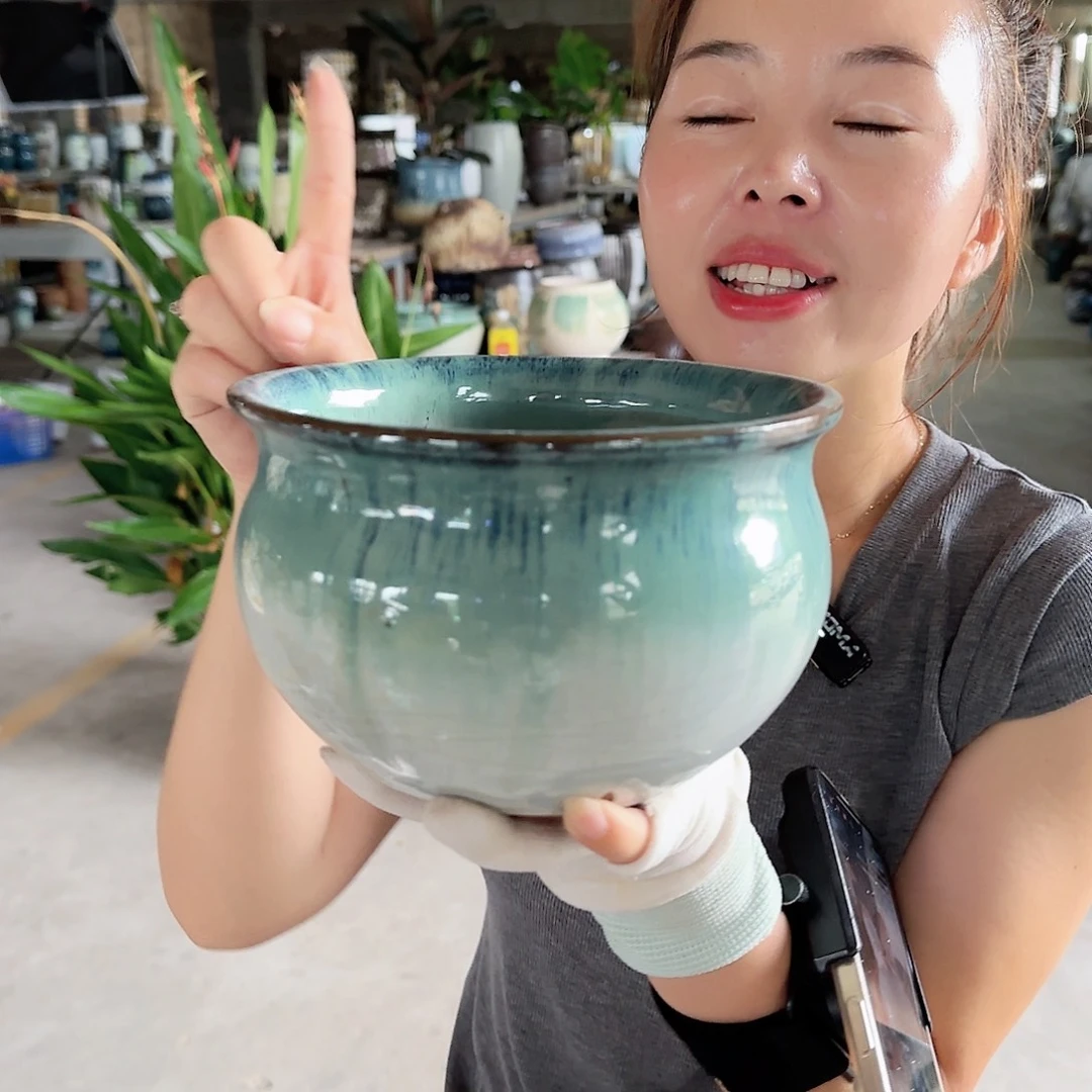 王嫂花盆0902-327高12口18