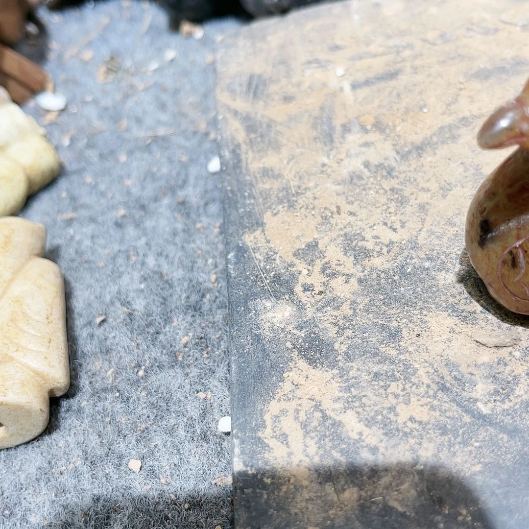 溪***树瓦当摆件茶台的一大