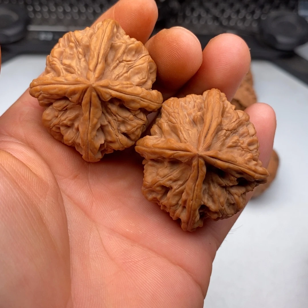 把件文玩核桃45玉玺四棱