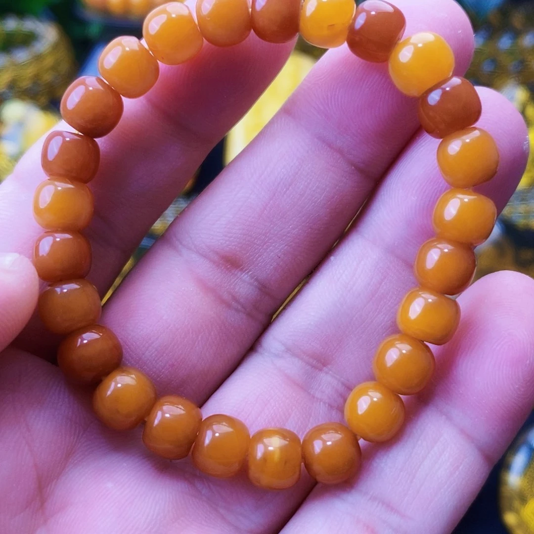 【闪购商品】手串蜜蜡未镶嵌微瑕