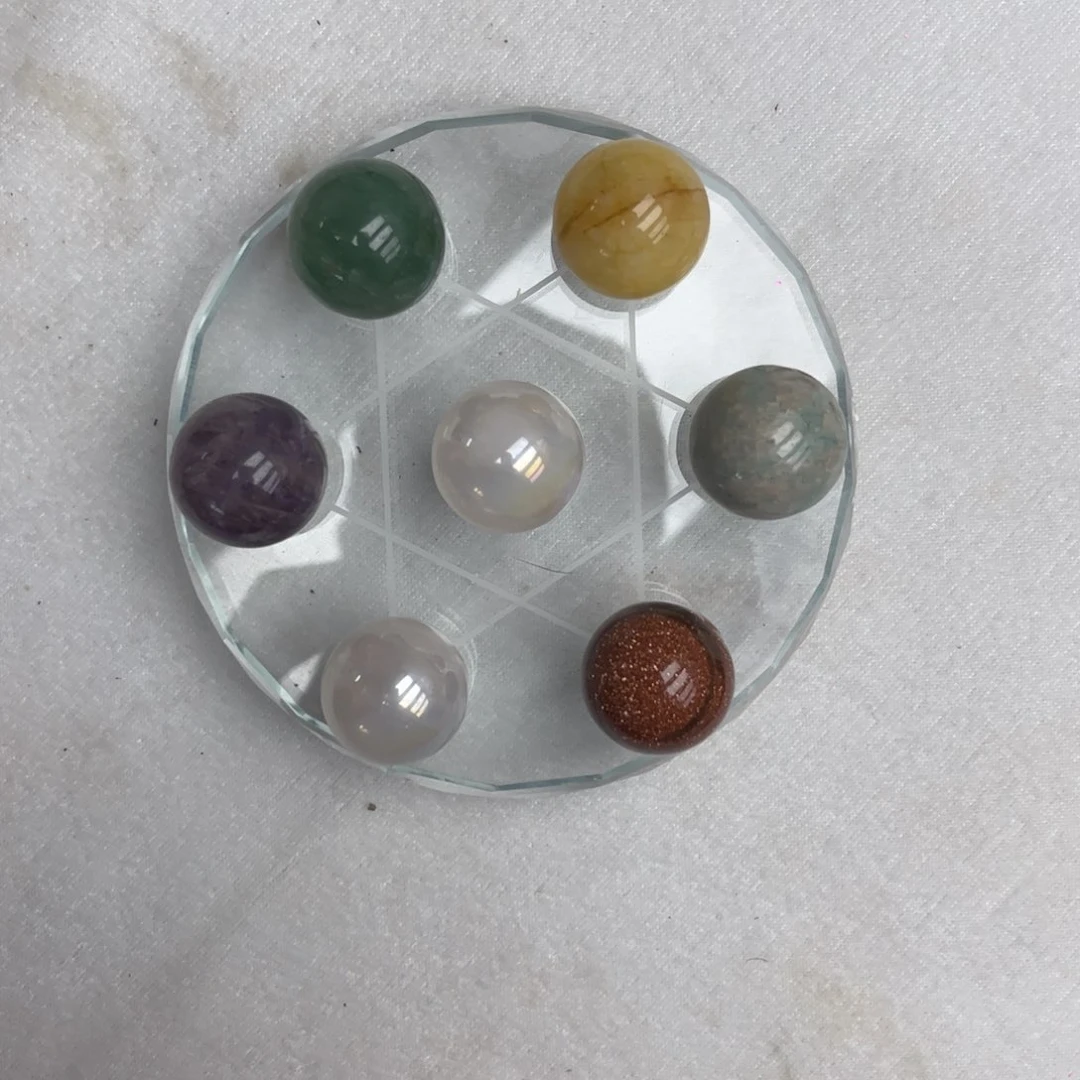 水晶天然未镶嵌一套