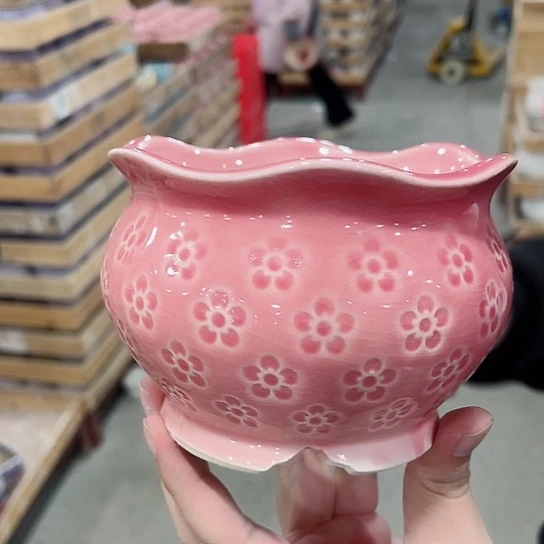 陶瓷花盆凑单福利满10元发货！