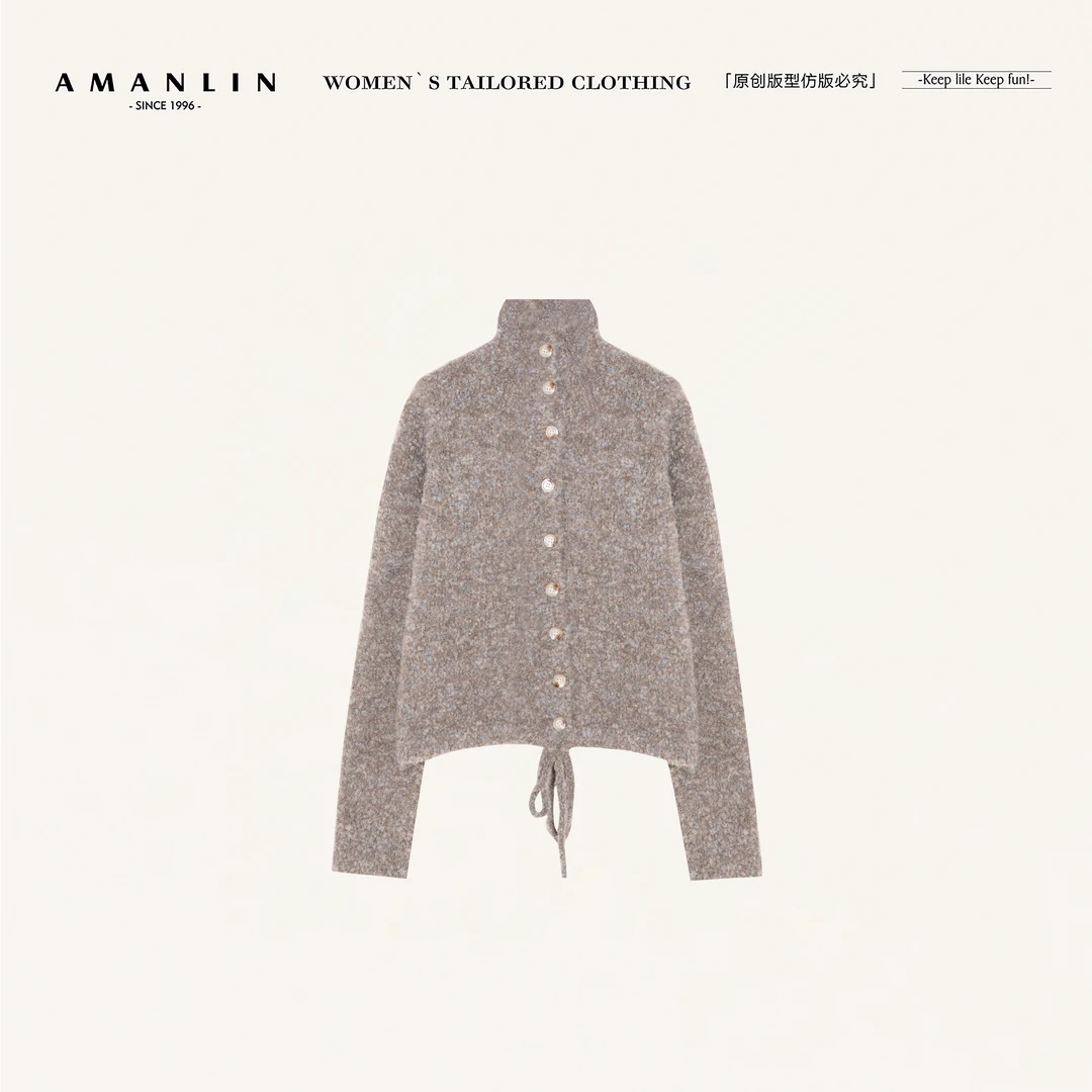 AMANLIN/阿谩琳琥珀流光上衣D602718