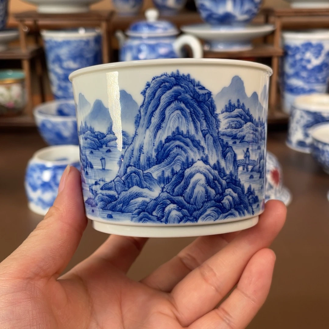 景德镇陶瓷手工手绘