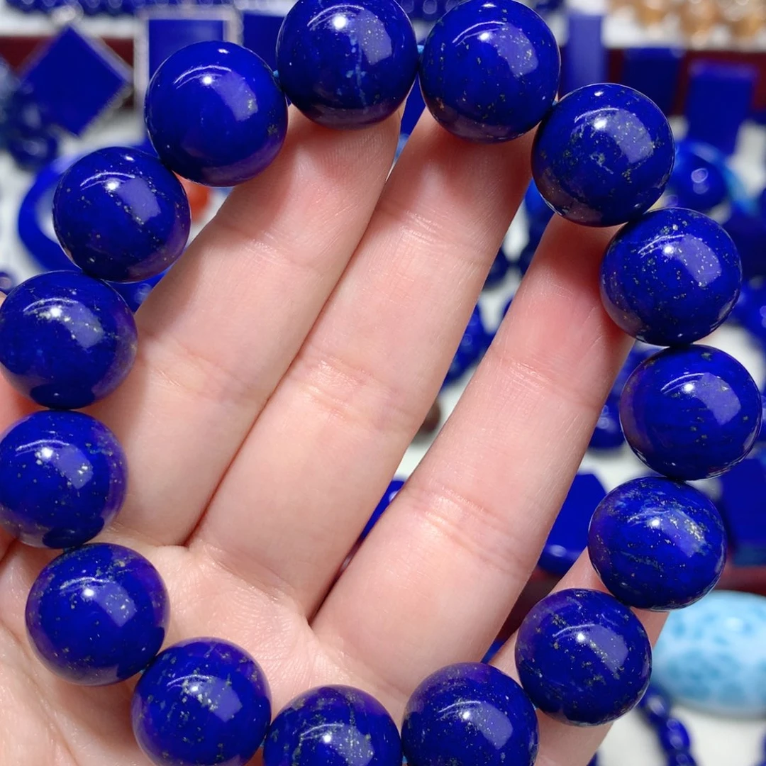 青金石未镶嵌14m手链