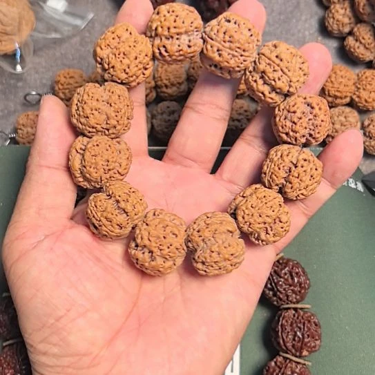 金刚菩提手串小****水四瓣大金刚，26左右，高油高密