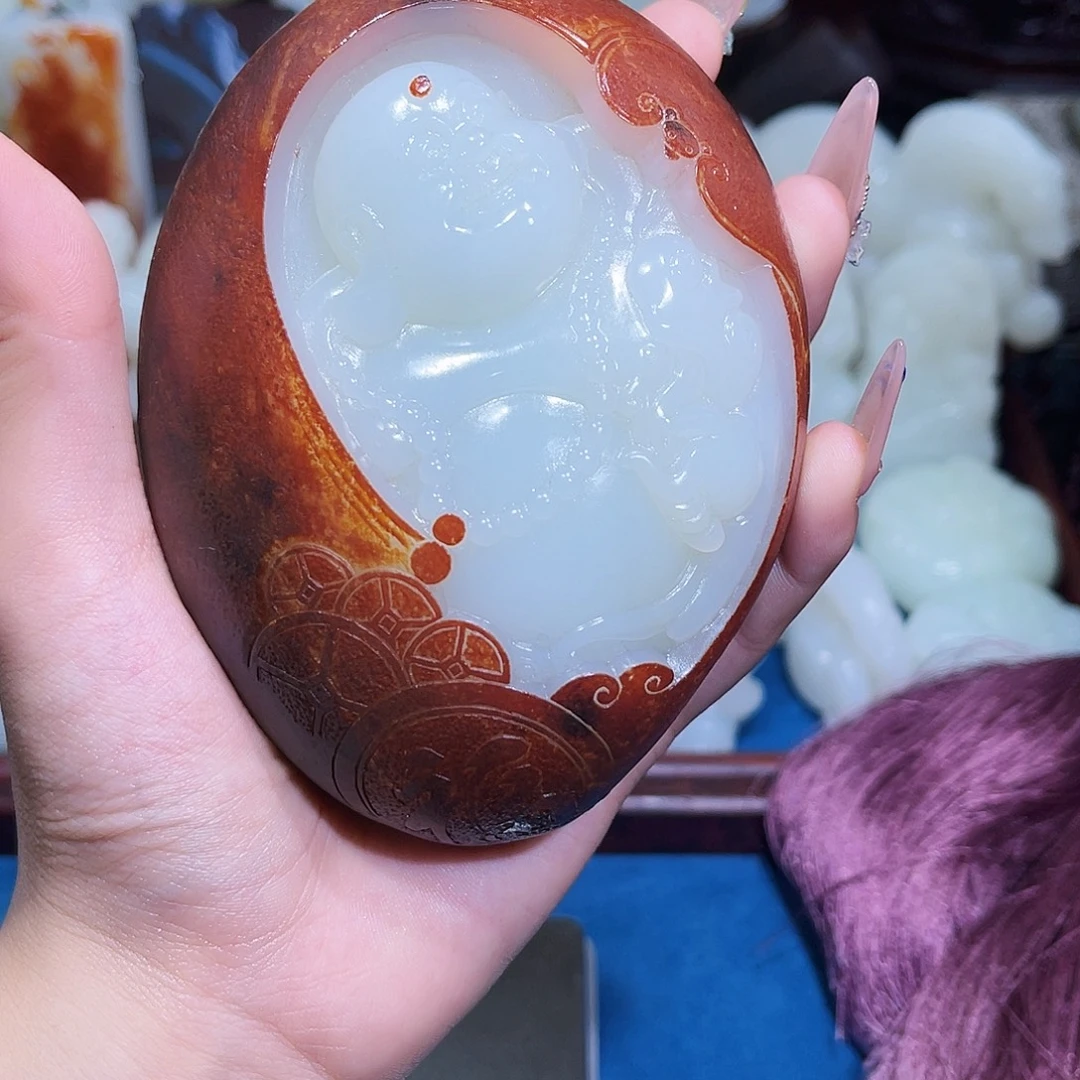 和田玉（糖玉）未镶嵌颈饰