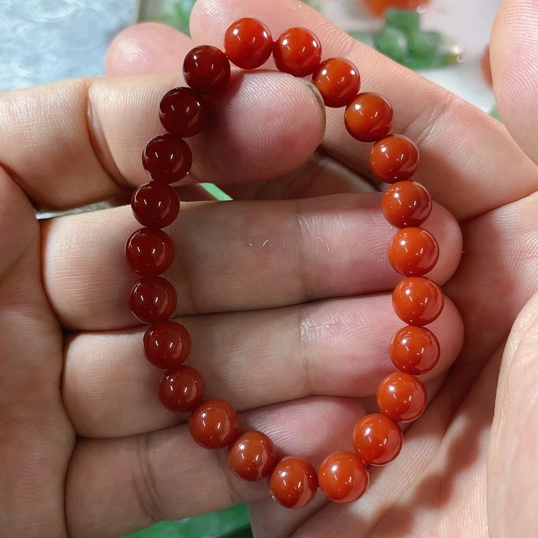 未镶嵌手链南红玛瑙