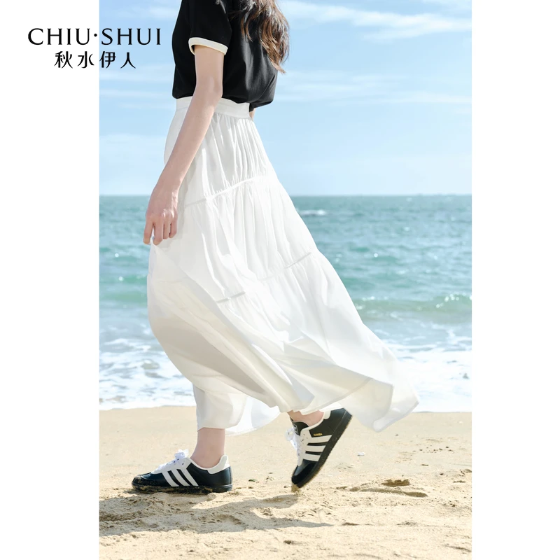 【辛小北】秋水伊人裙子春季长款塔裙半身裙625102B090373