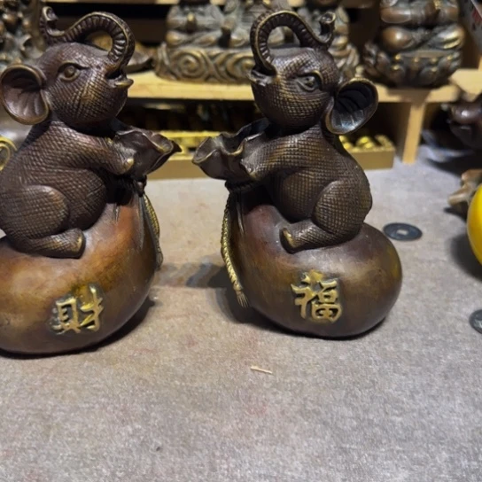 黄铜家居，小摆件的