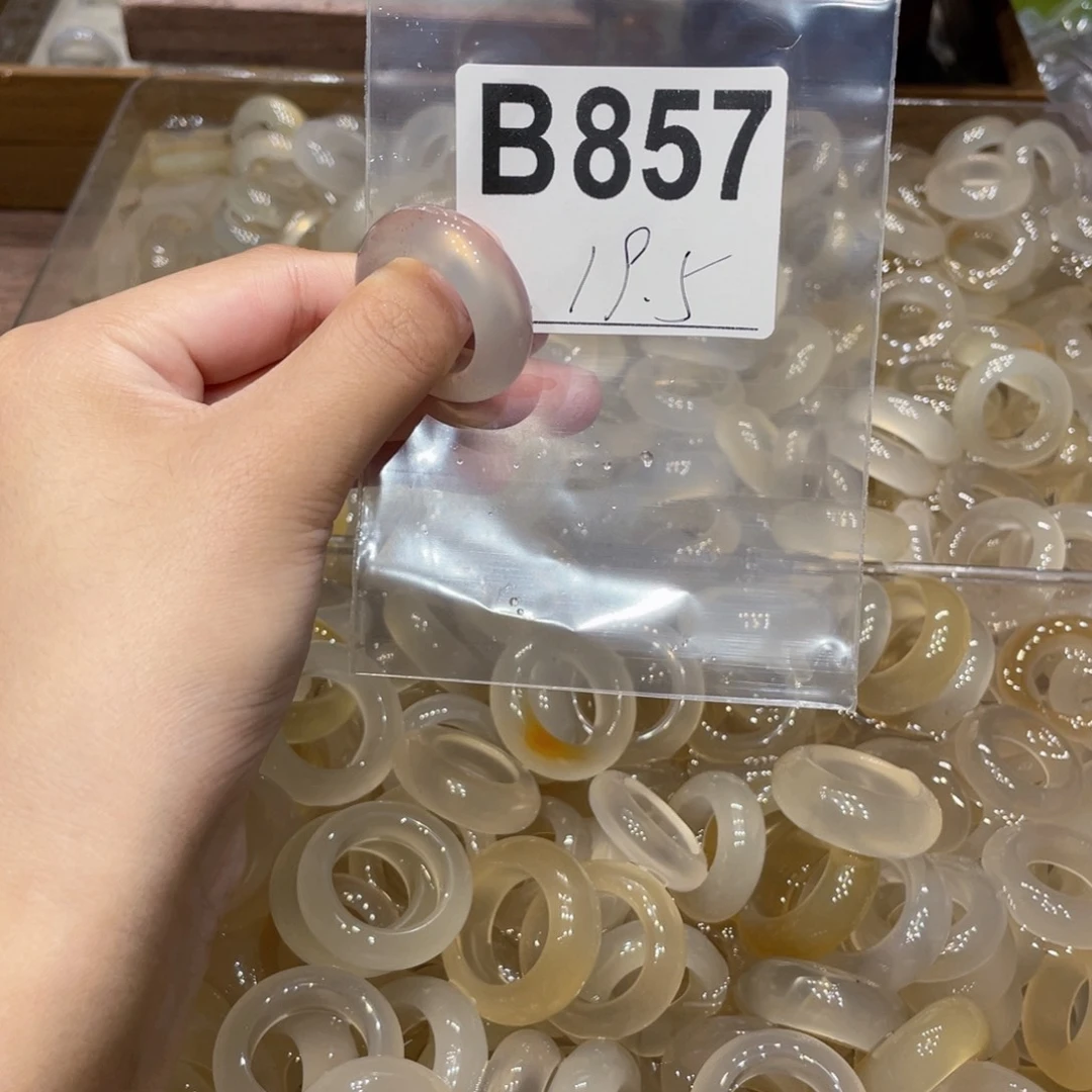 玛瑙/玉髓未镶嵌戒指857