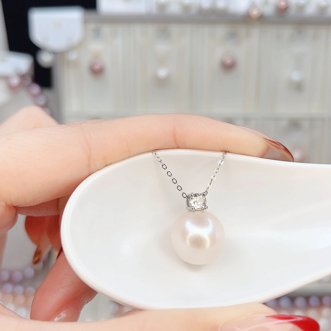 淡水珍珠合金吊坠(赠链)