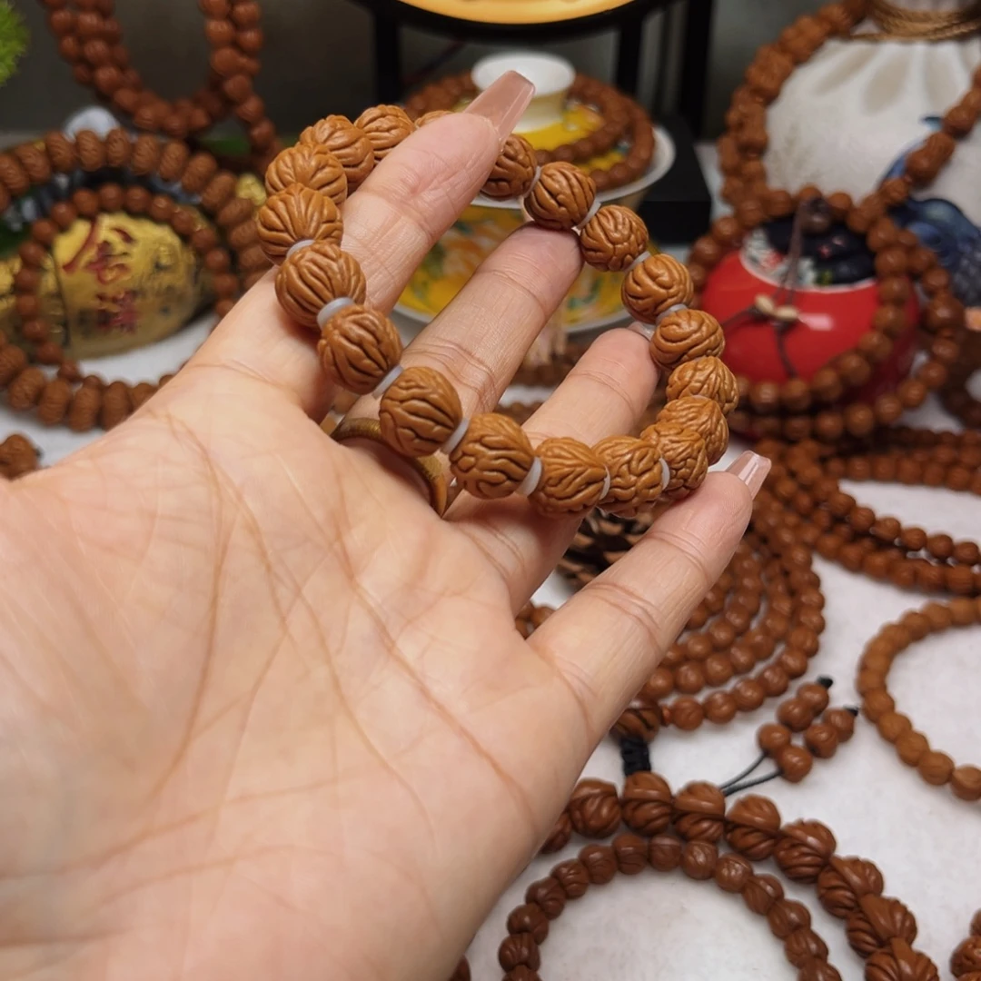 桃核吊坠13精品柳叶单圈