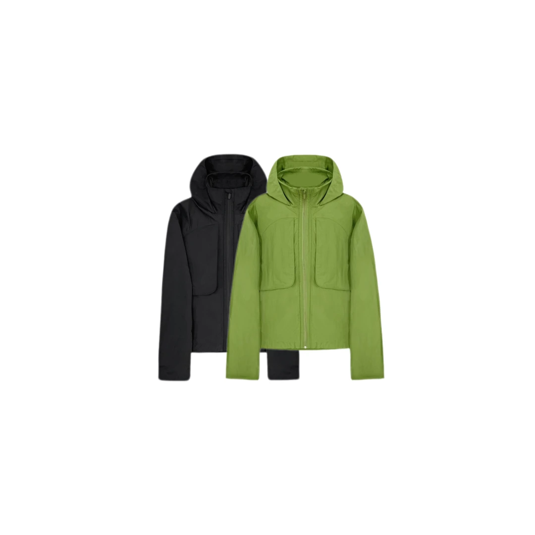 072 & RICE【牛油果】春季休闲连帽拉链长袖外套 MU1810 618FF