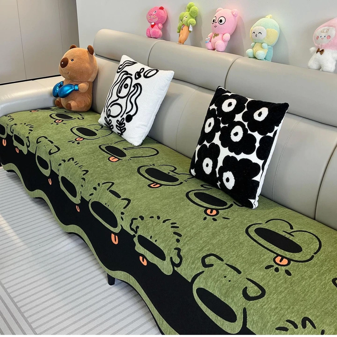 沙发垫四季通用2025新款高级感简约现代固定防滑防猫抓沙发盖布巾