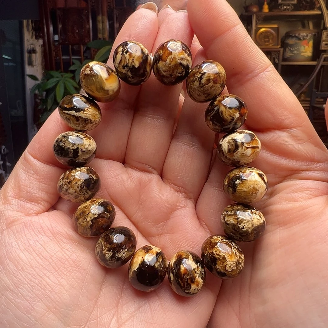 琥珀未镶嵌裸石抚顺琥珀10316十五