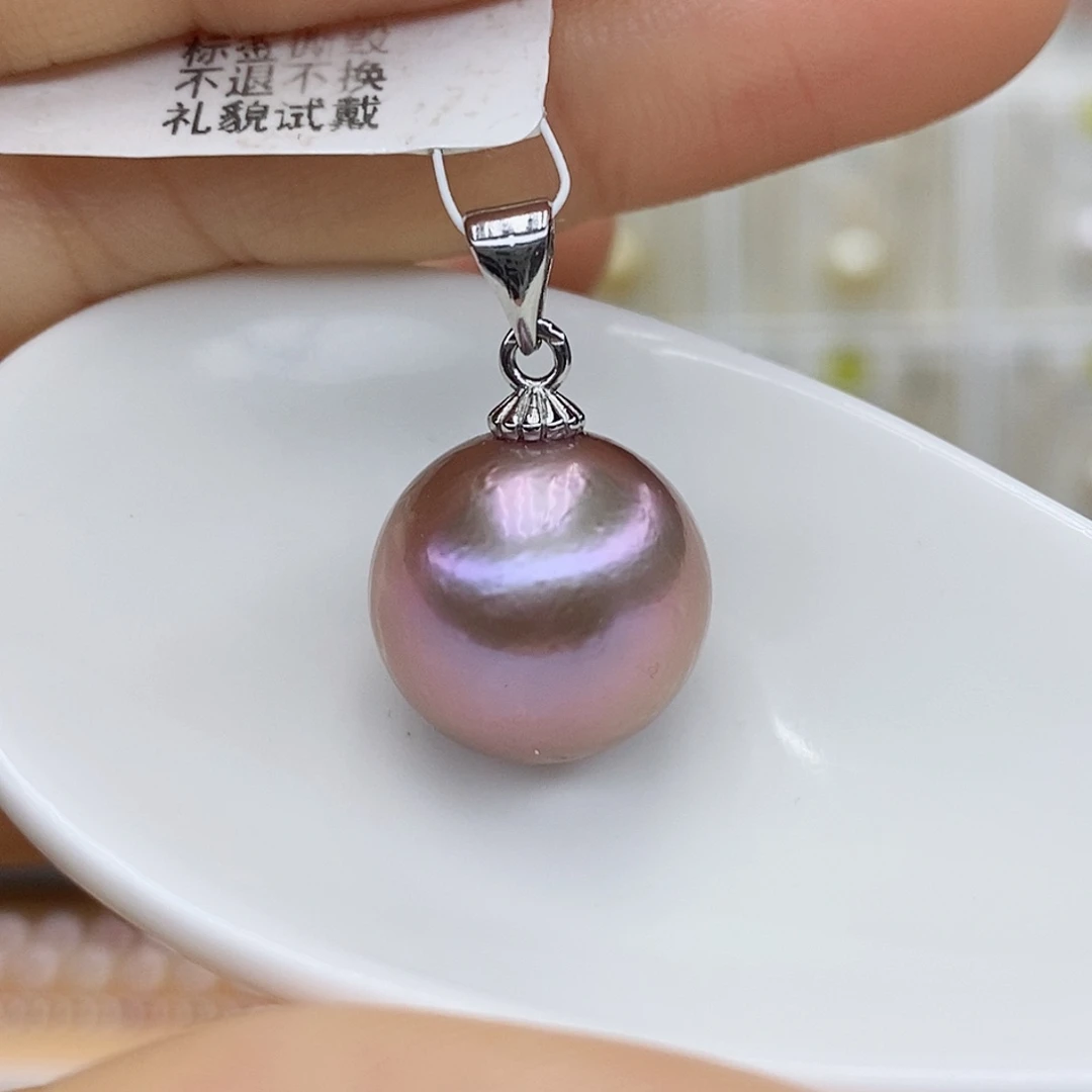 合金淡水珍珠吊坠(赠链)