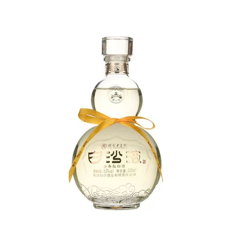 白沙【去盒】白沙液 麓山牌【升级版】酱香型白酒单瓶装53度500ml
