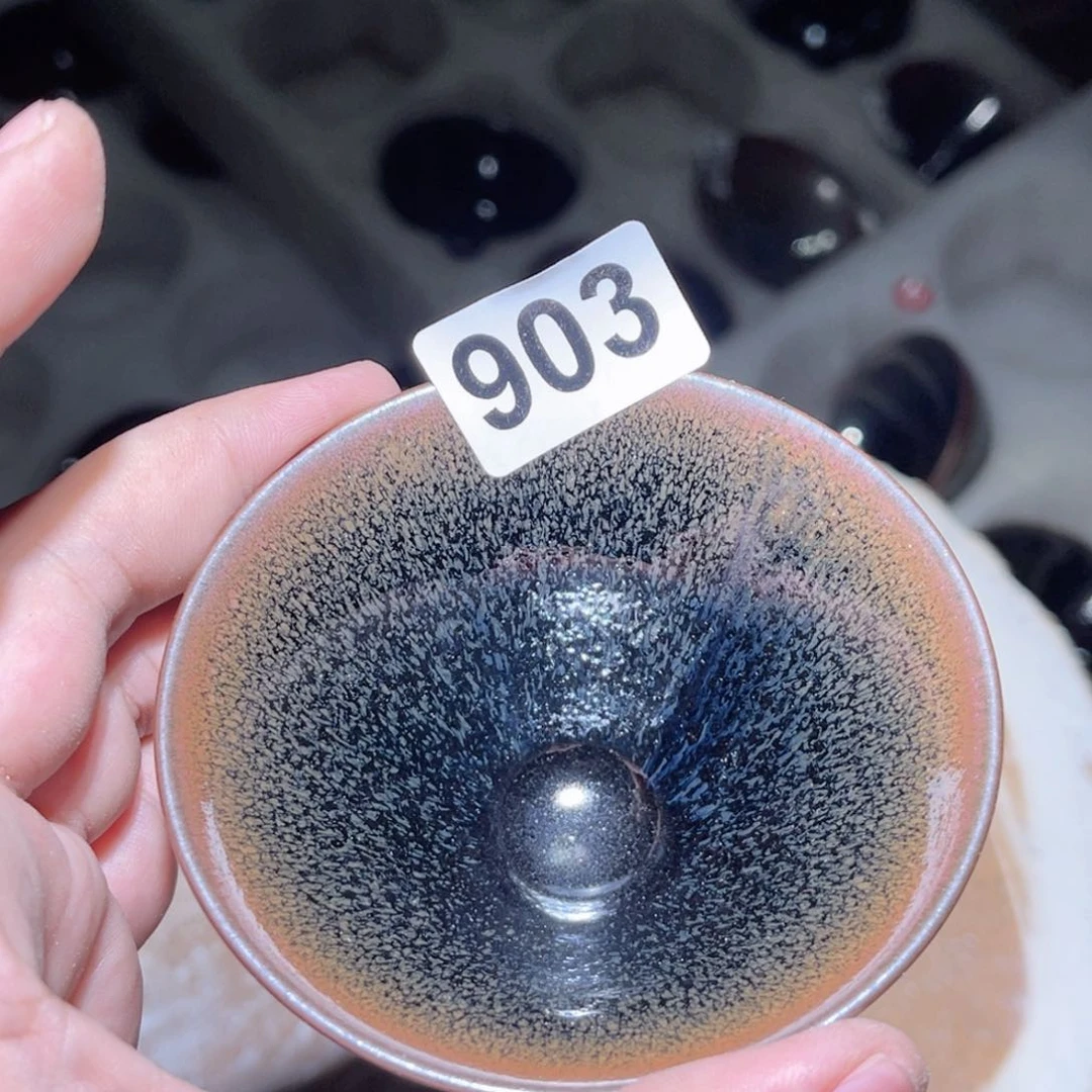 茶盏原矿原釉柴烧建盏