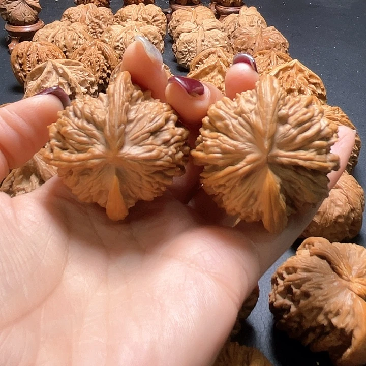 吊坠文玩核桃四座楼两棱挂角核桃哈哈哈哈哈哈哈